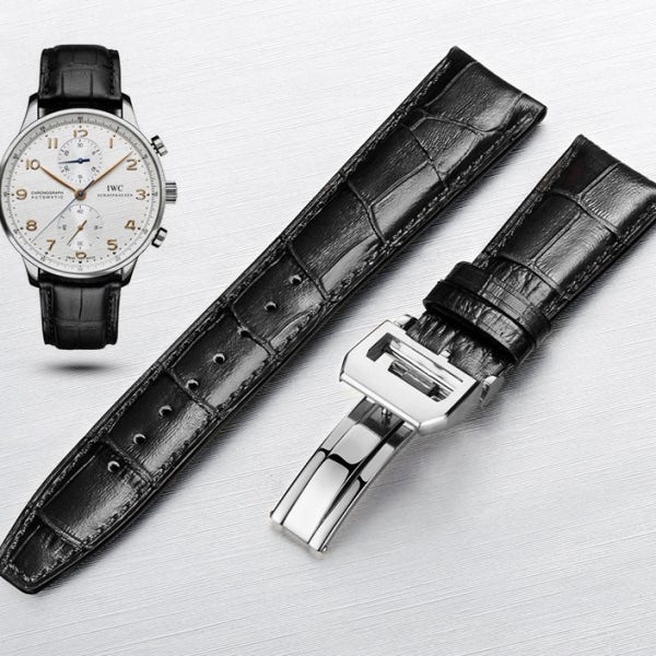 IWC 호환 시계줄 포르토피노 포르투기저 가죽 스트랩