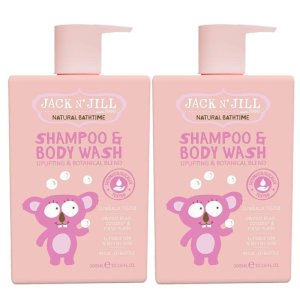 잭앤질 샴푸 & 바디워시 보내티컬 클렌저 보습케어 Jack N Jill Shampoo & Body Wash 300ml 2팩
