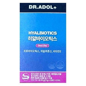 닥터아돌 히알바이오틱스 3g x 30포 1개월분