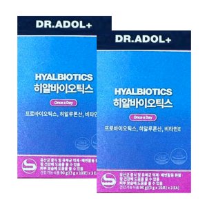 닥터아돌 히알바이오틱스 3g x 30포 x 2박스 2개월분