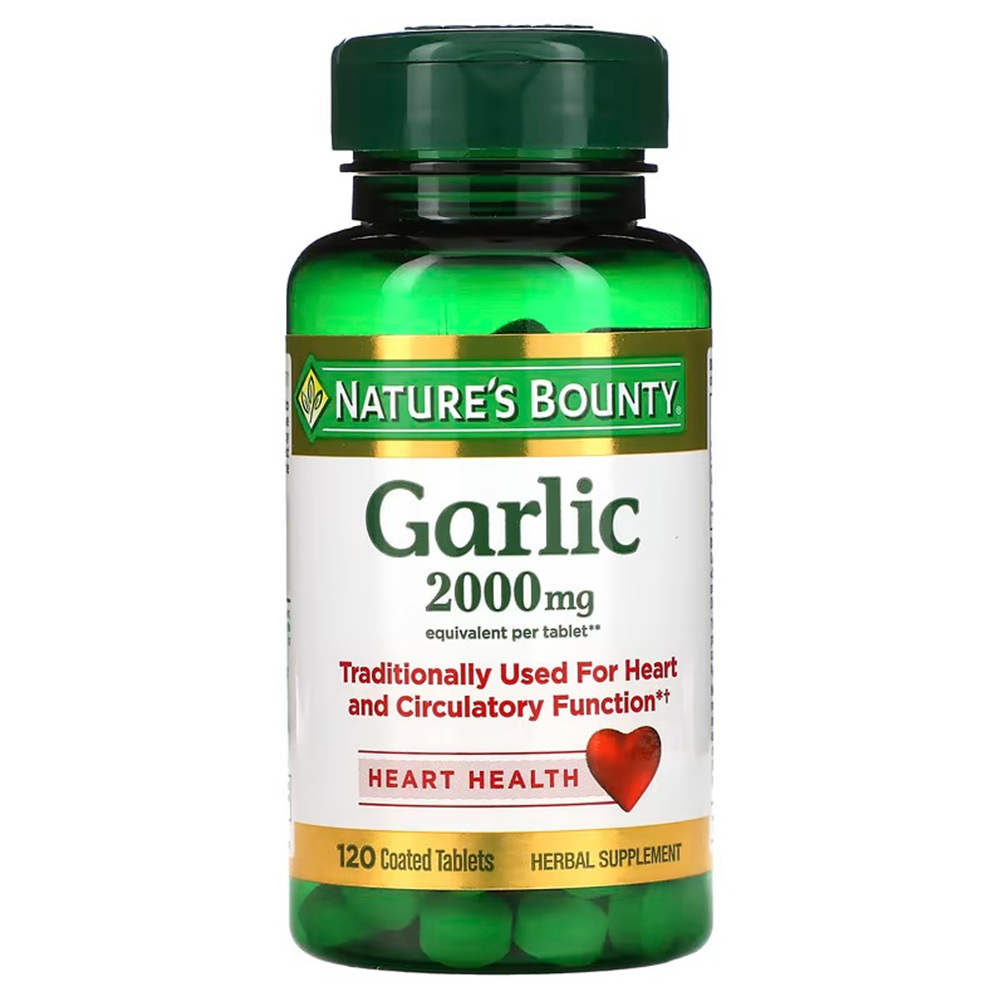 네이처스바운티 마늘 <b>갈릭 2000mg</b> 120정