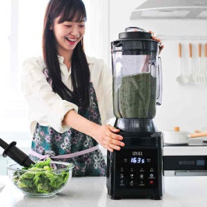 리벨 더쎈 4L 콩국수 업소용 믹서기 대용량 블렌더 얼음분쇄 카페용 블랙