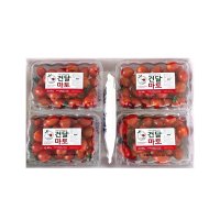 스테비아방울토마토칼로리 당뇨에좋은과일 건달마토 제철 단마토 1kg 500g X 2팩