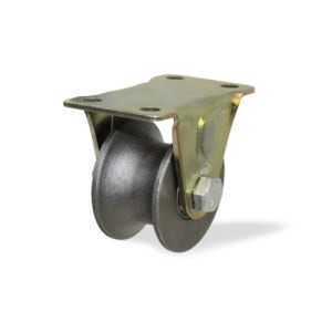 KCCY U앵글바퀴 50mm U파이프로라 레일 주철 쇠바퀴 1년품질보증