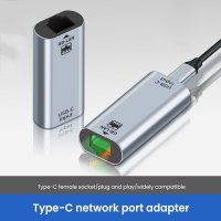 수신 카드 게임 녹화 TV PC usb c 이더넷 네트워크 어댑터 usb to rj45