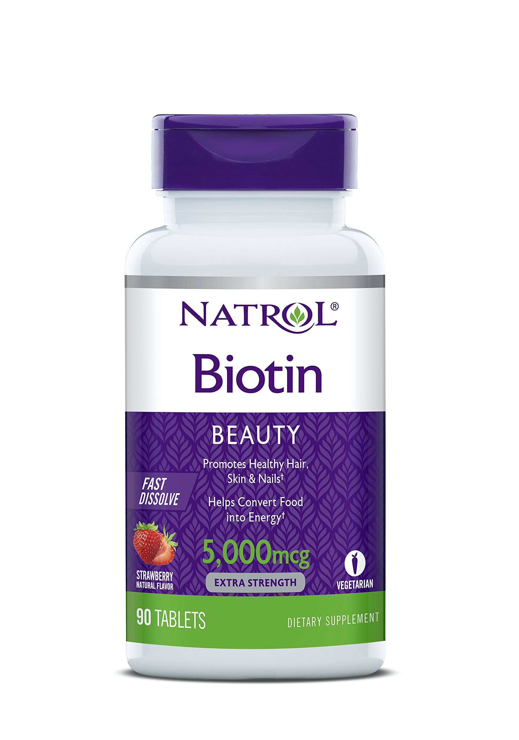 나트롤 <b>비오틴 뷰티 5000mcg</b> 90정 natrol biotin beauty