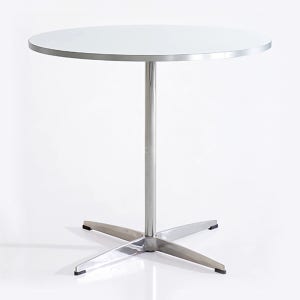 디자인필링 실버엣지 원형 테이블 카페 식탁 테이블 HPL 임슨테이블 70cm
