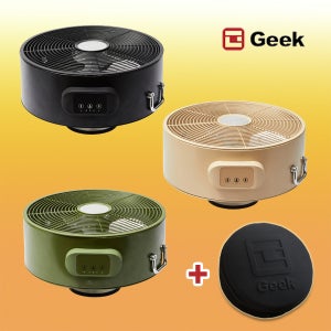 GEEK 실내 텐트 캠핑용 난로팬 동력팬 공기순환 히텁팬 SWG-D2210