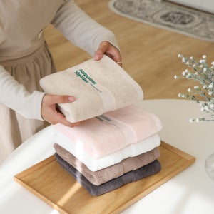 소프트터치 순면 타올 모먼트 180g 호텔수건 10장 무형광