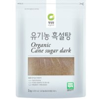 청정원 단맛 설탕 과일청 만들기 원당 천연 사탕수수 요리 유기농 흑설탕 1kg