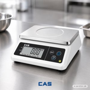 카스 업소용 식당 시장 업소 무게 측정 고중량 전자 저울 CJS-60