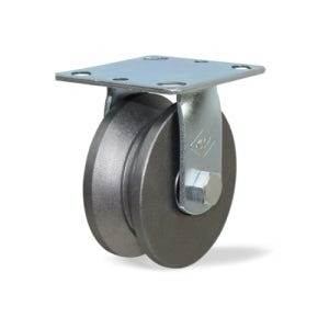 KCCY 앵글바퀴 4인치 V 앵글로라 레일바퀴 주철바퀴 1년품질보증