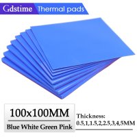 써멀패드 그래픽카드 Gdstime-100x100x0.5mm 1mm 1.5mm 2mm 2.