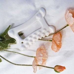 도자기 세라믹 괄사마사지 림프순환 얼굴 다리 뱃살뭉침 속괄사 디톡스 마사지기