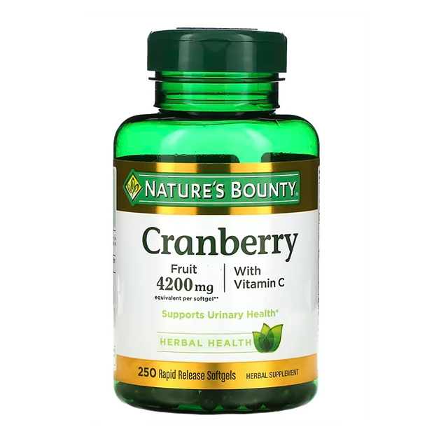 네이처스 바운티 <b>크랜베리 위드 비타민C</b> 250정
