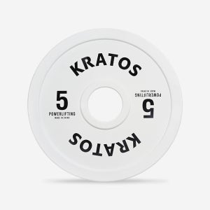 크라토스 파워리프팅 경량 저중량 크롬 원판 5kg (2개1세트)