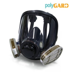 polyGARD 폴리가드 방독마스크 김서림방지 전면형 FFS600 (3M 6800 대체)