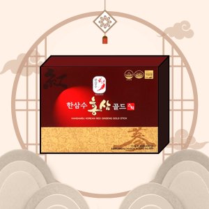 한삼수 홍삼골드스틱 15g x 30포 피로감 면역력저하 홍삼엑기스 아빠생신선물 명절선물