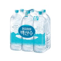 무라벨 생수 백산수 2L 24병