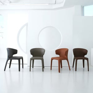 펠레 에일리 고급PU 다이닝 식탁 팔걸이의자