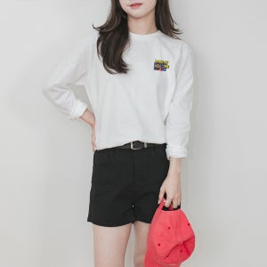 여성 라운드 긴팔 가을 티셔츠 기본티 이너티