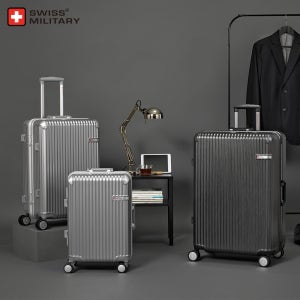 스위스밀리터리 튼튼한 알루미늄 캐리어 64cm(24인치) 75cm(28인치) 스톨즈