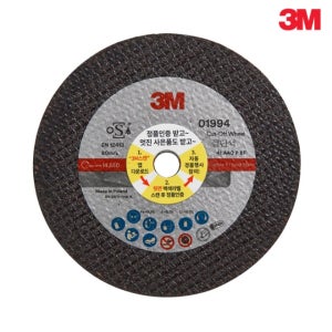 3M 절단석 4인치 PN01994 그라인더날 (50개)