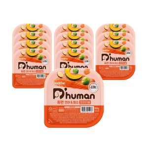 [듀먼] 연어&채소 오리지널 화식사료 50g x12팩