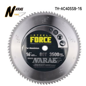 스틸포스 당가루톱날 (팁쏘) TH-AC405SB-16 알루미늄용날 80T