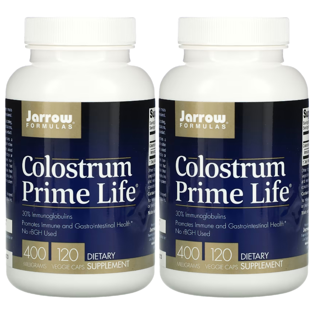 (2세트) 자로우 초유 <b>콜로스트럼 프라임 라이프 400mg</b> 면역글로블린 케토 팔레오