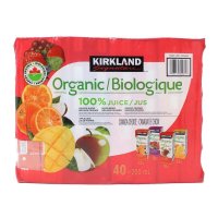 커클랜드 쥬스 박스 200ml 40개 Kirkland Signature Juice Boxes