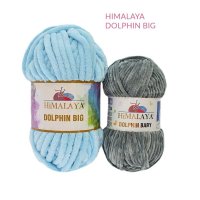 자이언트얀 망고실 Himalaya Dolphin BIG Yarn 4 Balls/LOT 4