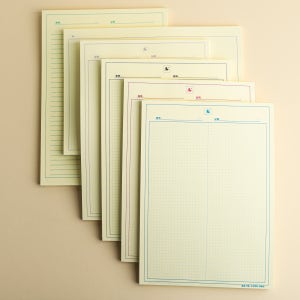 omr 재질 노트패드 B5 양면 대떡메 공시생 노트필기 떡메모지 [omr종이에 사각사각]