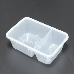 (500개) 내열 사각 밀폐 용기 750ml T-750DS 일회용 배달 포장 도시락 죽