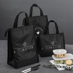 보온보냉백 보온보냉팩 도시락 휴대용 심플 사각