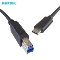 맥스텍 C타입 to USB3.0 B타입 케이블 1M MT189