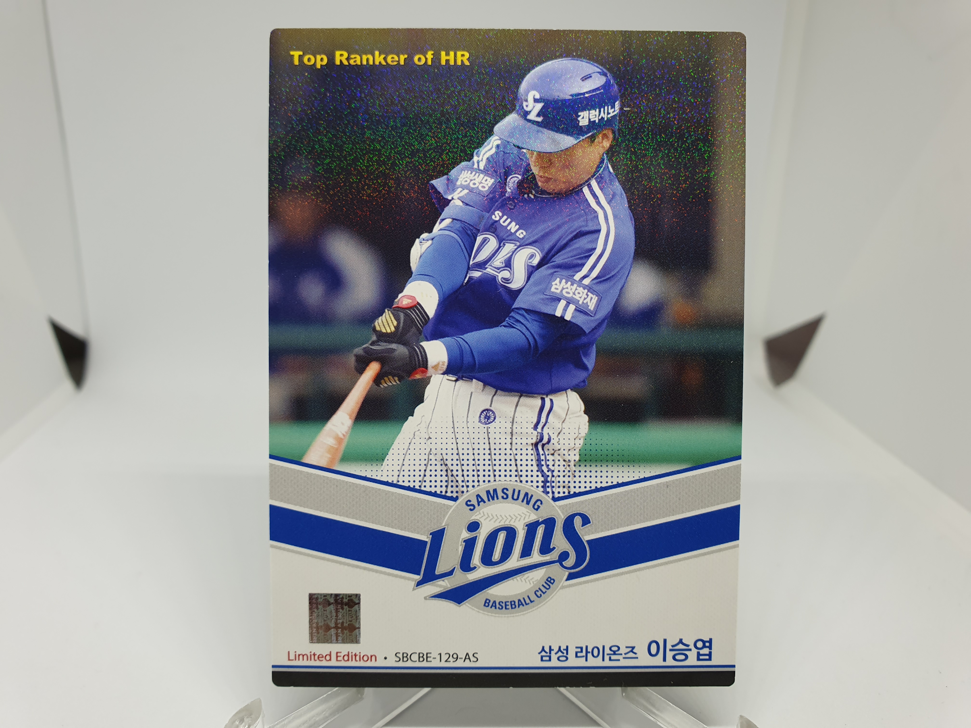 2014-15 슈퍼스타 베이스볼 슈베카 블루에디션 이승엽 올스타 Top Ranker of HR 인서트카드 삼성 라이온즈