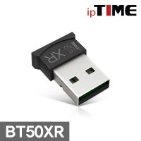 아이피타임 IPTIME 블루투스 5.0 USB 동글 초소형 초경량 BT50XR 블랙