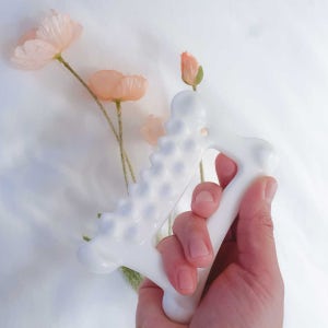 도자기 세라믹 괄사마사지 림프순환 얼굴 다리 뱃살뭉침 속괄사 디톡스