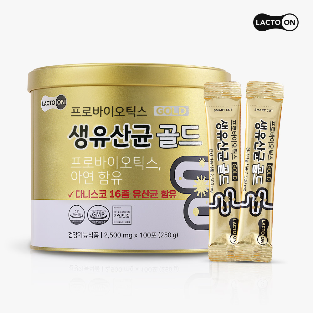 [락토온] 서울약사신협 프로바이오틱스 생유산균 골드 100포, 1개