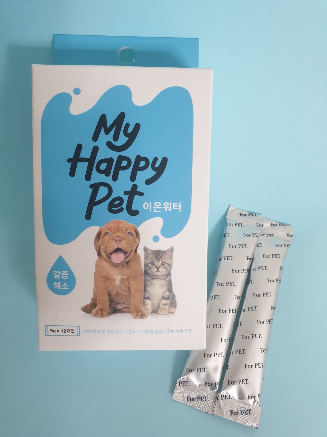 루시리빙 고급 반려견 전용 전해질 이온 건강 음료