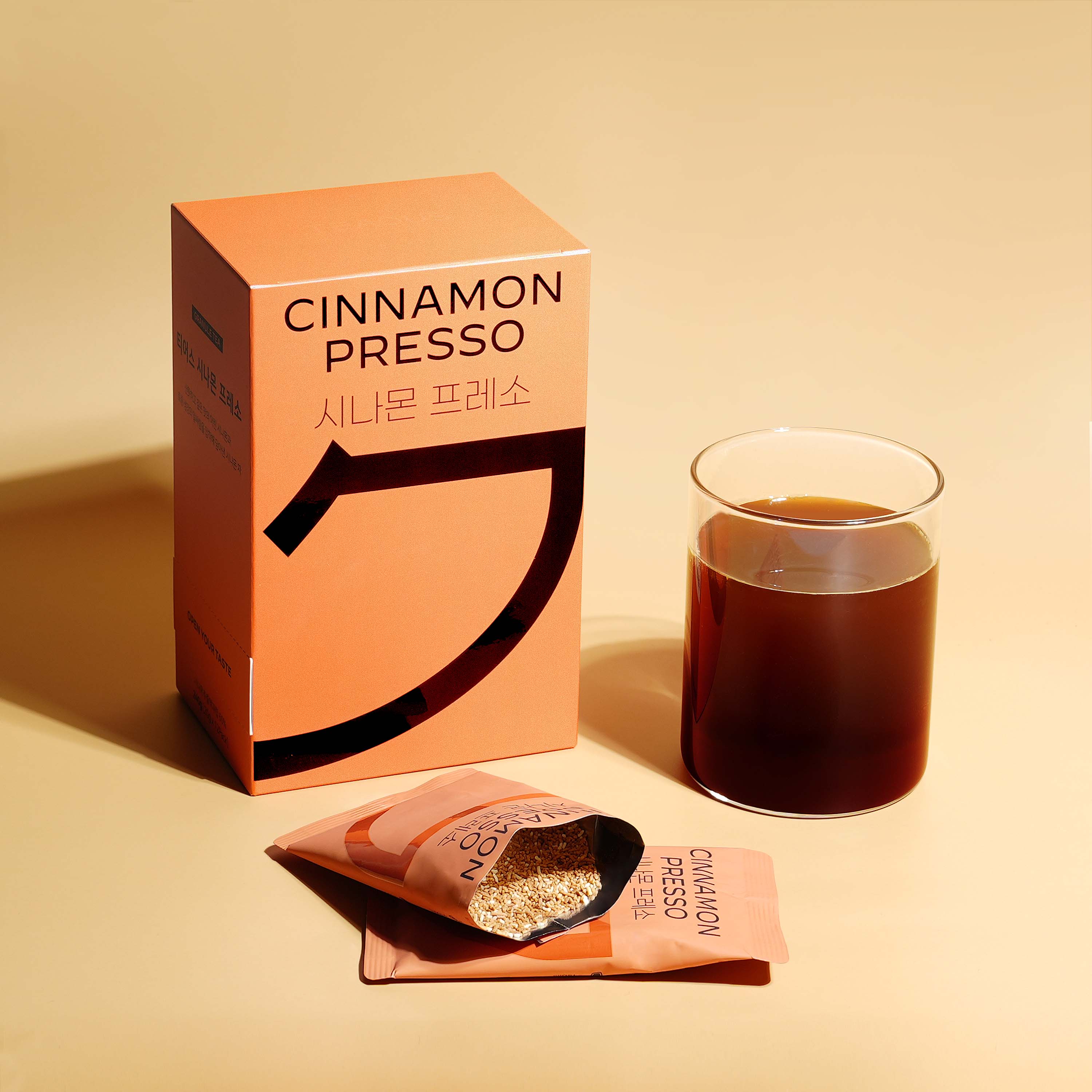 TEAOUS 시나몬 프레소 수정과 애프터눈티