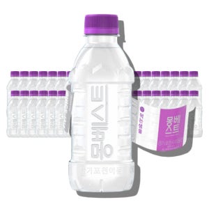 몽베스트 무라벨생수 330ml 40개 프리미엄물 가정용생수배달