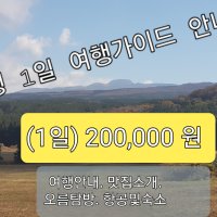 제주1일 여행가이드