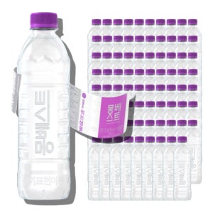 몽베스트 무라벨생수 500ml 80개 미네랄워터 가정용생수배달