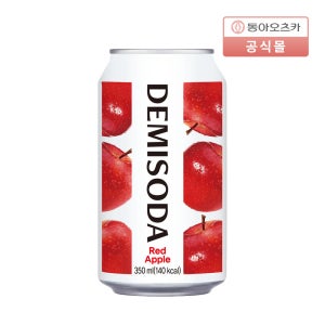 데미소다 레드애플, 350ml, 24개