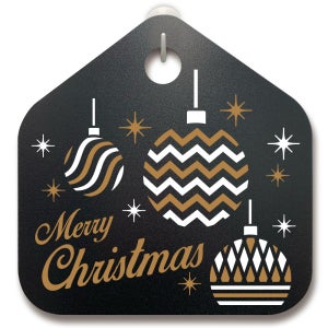 크리스마스 성탄절 눈꽃 팻말 안내판 04 블링블링 메리 크리스마스