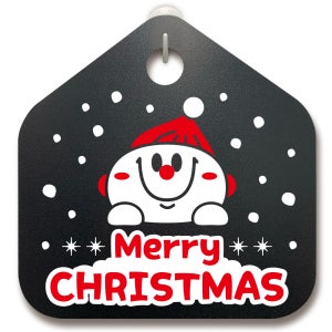 크리스마스 성탄절 눈꽃 팻말 안내판 48 메리 크리스마스 눈사람