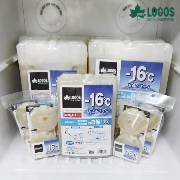 로고스 빙점하 아이스팩 -16도 보냉 미니 휴대용 젤 빙점 캠핑 아이스팩 600g