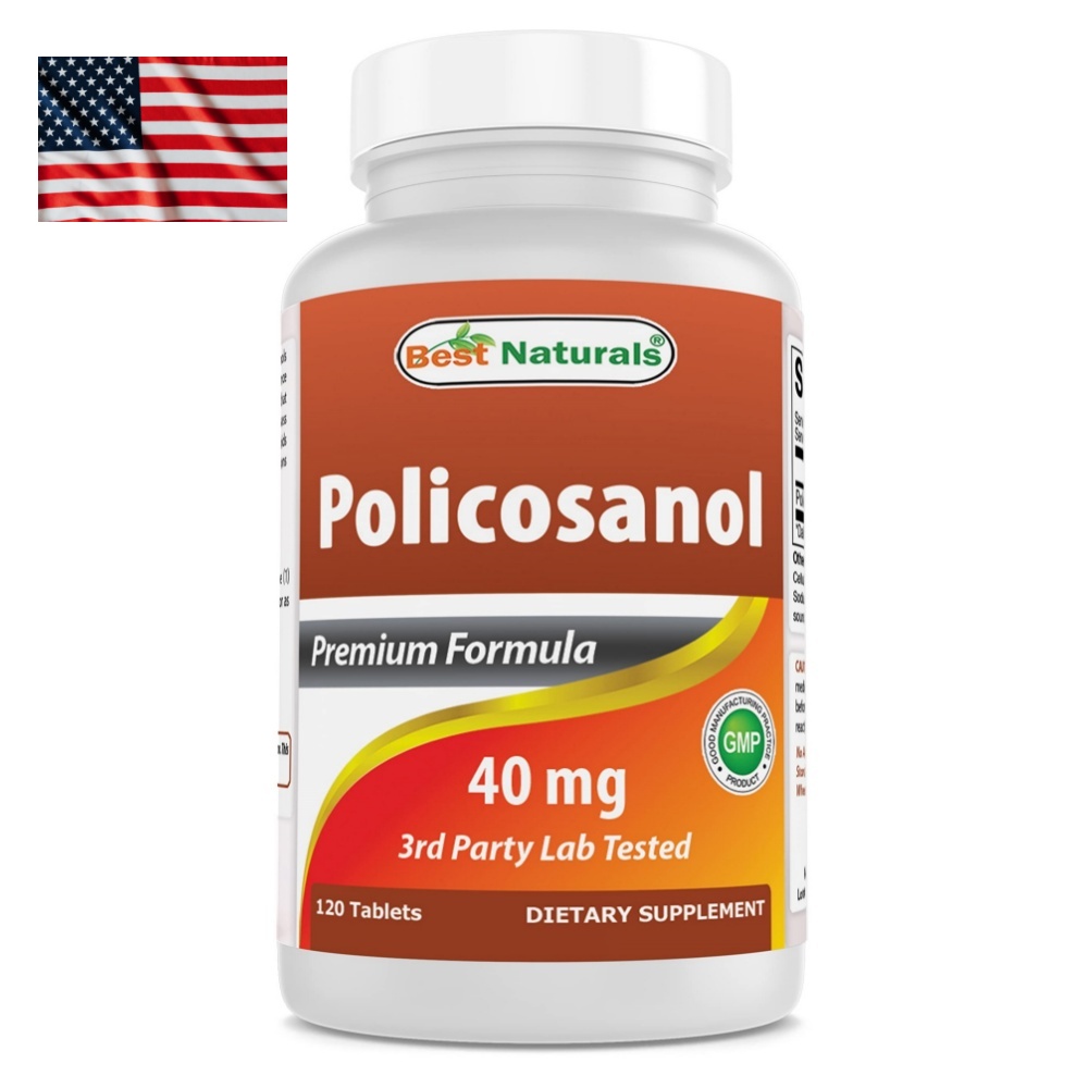 미국 <b>Best Naturals 폴리코사놀</b> 30mg 120캡슐 타블렛 Policosanol